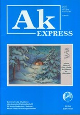 Ansichtskarten AK-EXPRESS Nr. 166 (Johann Miesler; Freiberg Straßenbahn; Pilze)