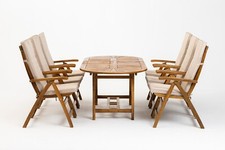 Gartenmöbel Tisch und 6