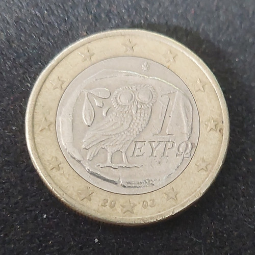 Griechenland euro 2002 eule - 1,
