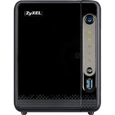 ZyXEL NSA 325v2 NAS SERVER mit 2x4 TB WD RED HDD MEDIA SERVER
