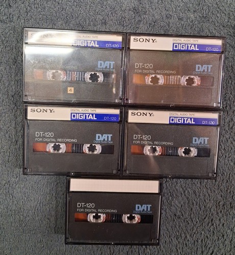 Sony digital 120 dat - 5x,