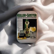 Keller-Geister | Retro Werbung | Perlwein Magnet | 70er Kult Reklame