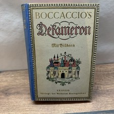 Boccaccio – Dekameron mit Bildern, Borngräber Leipzig 