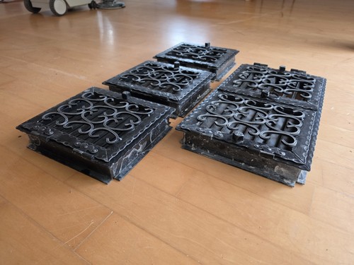 Kamin lüftungsgitter aus - 4x, kamin-lüftungsgitter