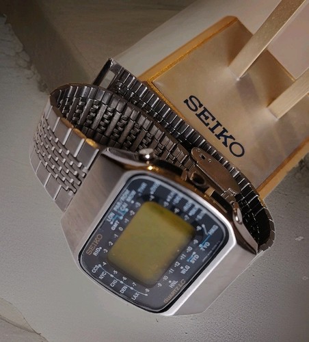 Vintage 1975 quarz seiko - seiko, lcd