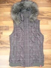 edc by Esprit dicke ärmellose Weste Übergangs Jacke Steppweste Größe S 36 w NEU