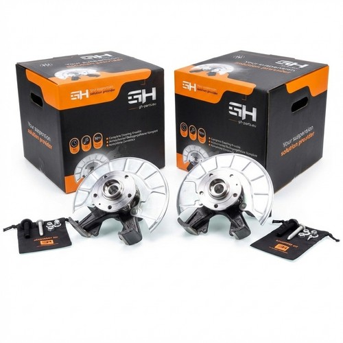 Achsschenkel komplett vorne - 2x,