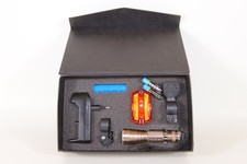 Police 25W Taschenlampen Fahrradlicht Set mit Ladegerät Neu
