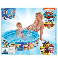 Paw Patrol Planschbecken 3-Ring – Kinderpool Ø 100 cm – Aufblasbares Babybecken