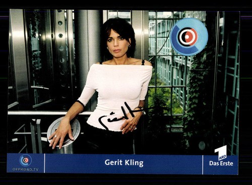 Gerit kling ard autogrammkarte - gerit,