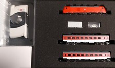 TT Einsteigerset Personenzug TRAXX + 2 Personenwagen DB AG Ep.VI Tillig 01437