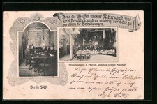 Berlin, Soldatenheim d. Christl. Vereins junger Männer, Ansichtskarte 1907 