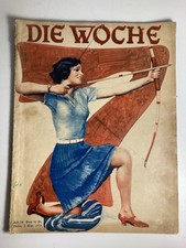 Alte zeitschrift die woche - zeitschrift, 7