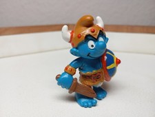 Schleich Wikinger Schlumpf - 20430 - Peyo Schlümpfe Schild Schwert Helm Viking 