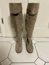 Overknee damen stiefel taupe - overknee,