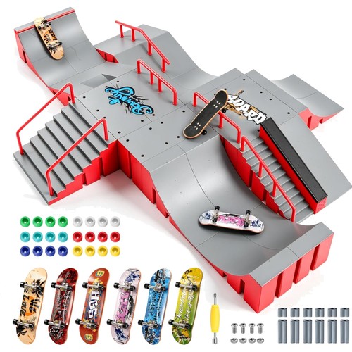 Finger skateboard ramp set - skateboard,