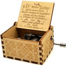 Mutter Tochter Spieluhr Holz