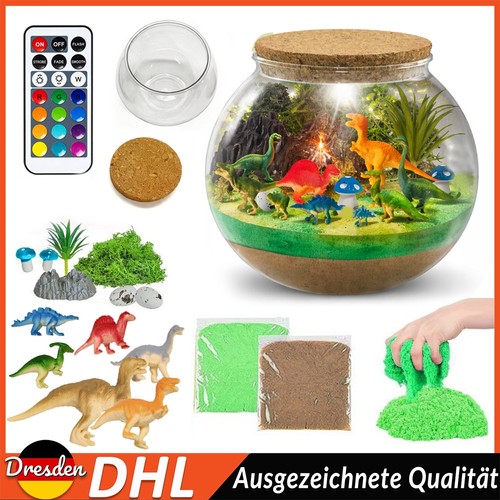 Dinosaurier terrarium set - terrarium,