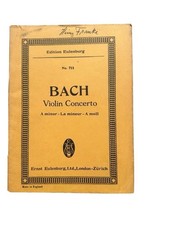 Partitur Bach Violin concerto