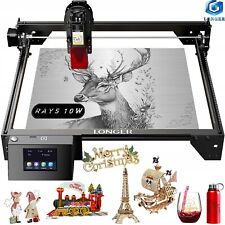 LONGER Laser Graviermaschine 10W Lasergravierer Laser Cutter 10000 mm/min Holz