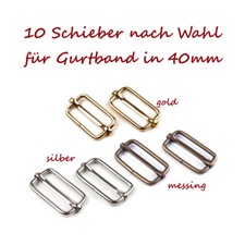10 Taschenschieber 40mm Metall