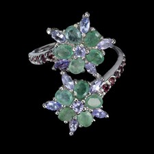 925 Sterlingsilber Ring Oval