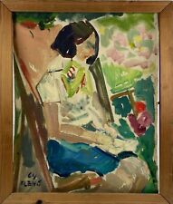 Ölbild 1964 Expressiv Eugenij