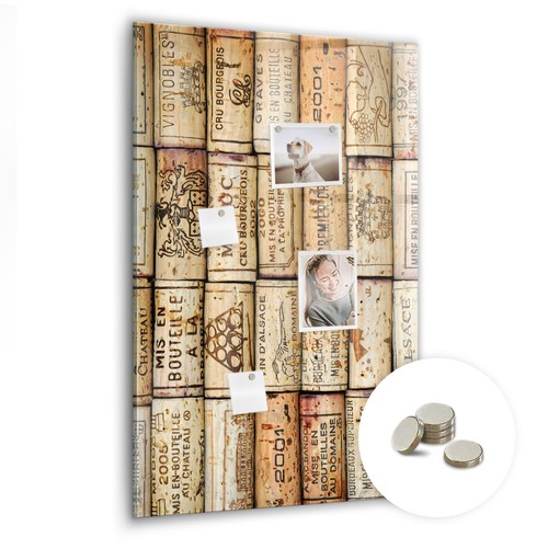 Magnetisches glas memo board - glas,