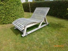 Sonnenliege Teakholz