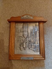 Schlüsselkasten Zinn Eiche