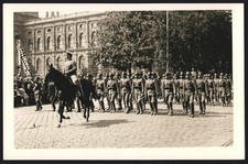 2 Fotografien Soldaten, Hoch-