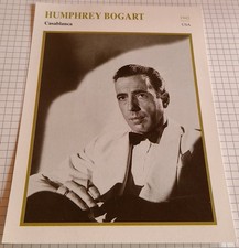 Schauspieler HUMPHREY BOGART | Film-Star-Foto / Sammelbild-Karte #n606
