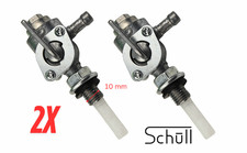 2x Kraftstoffhahn Benzinhahn
