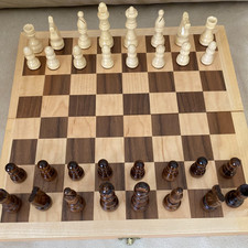 Schachbrett holz schachspiel - schachbrett,