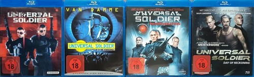 Universal soldier blu ray - 1-4, blu-ray