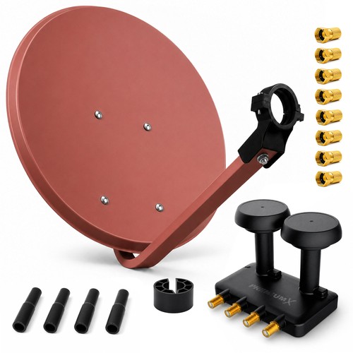 Sat anlage 80cm satelliten - anlage,