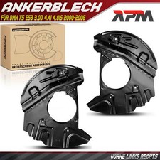 2x Spritzblech Bremsscheibe