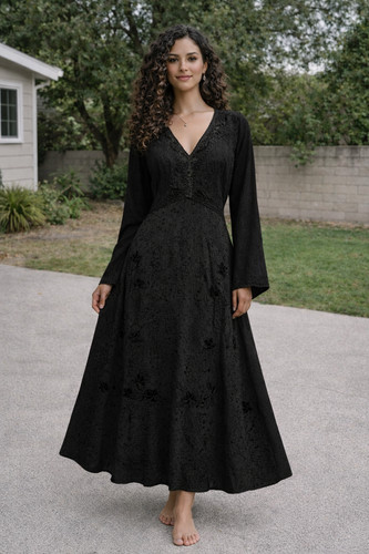 Boho kleid maxi - kleid, lang