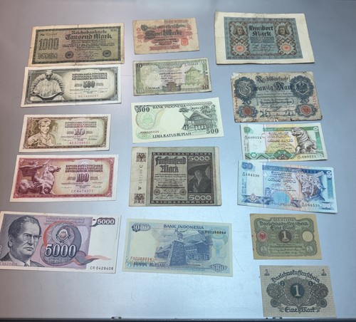 Alte banknoten konvolut - banknoten, –
