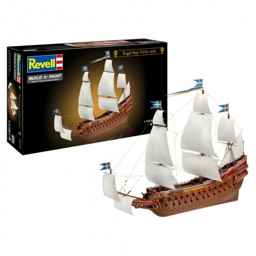 Revell swedish regal warship - revell,