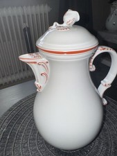 Meissen Kaffeekanne mit Deckel.