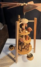 Richard Glässer Weihnachtspyramide 3stöckig Vintage 