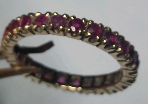Damen ring mit rubin - ring,