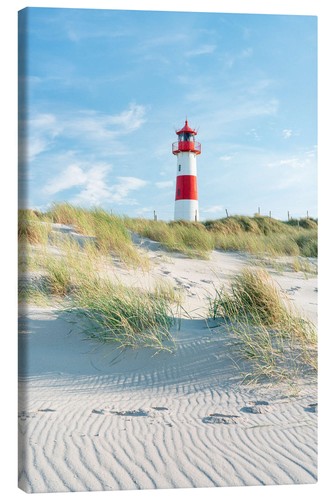 Leinwandbild leuchtturm list - leinwandbild,