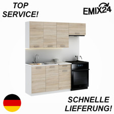 Küchenzeile beige komplett - beige,