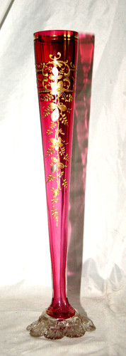 Biedermeier rosen vase - biedermeier,