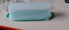 TUPPERWARE * WURST-THEKE* BEHÄLTER FÜR LÄNGLICHE WURST, NEU.