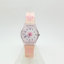 Bunte transparente Armband Kinder Uhr einfache mehrfarbige Armbanduhr 300081