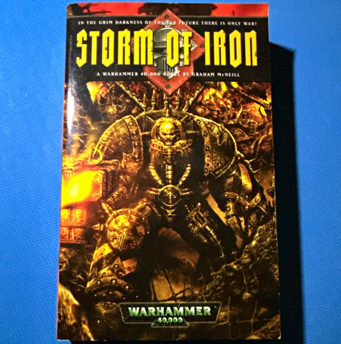 Black library storm iron - black,