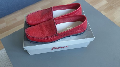 Sioux rote damenschuhe - damenschuhe,